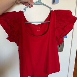 Red Women's Top